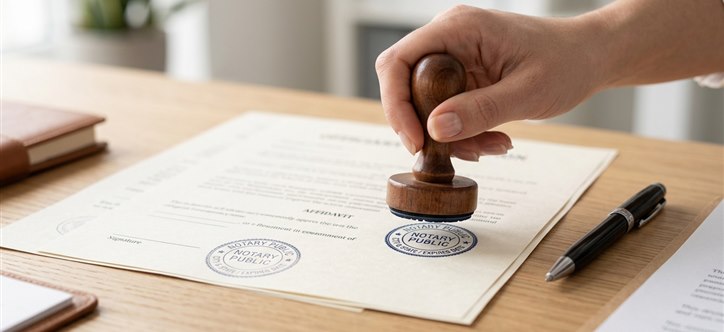 Notarization service